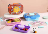 Lunch box, Albastru