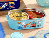Lunch box, Albastru deschis