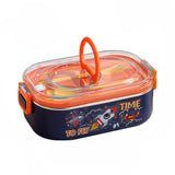 Lunch box, Albastru închis