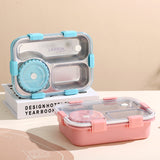 Lunch box, Albastru