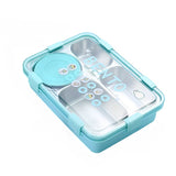 Lunch box, Albastru deschis