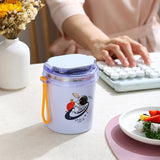 Lunch box, Albastru lavanda