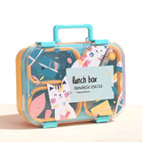 Lunch box, Portocaliu-Verde