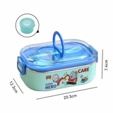 Lunch box, Albastru deschis