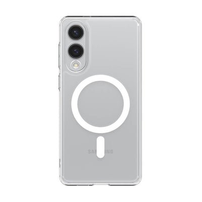 Husa telefon acrilica MagSafe pentru Samsung Galaxy S26 Plus, Transparenta