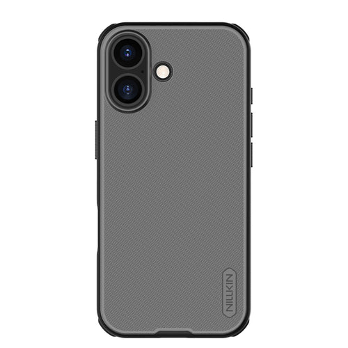 Husa Nillkin compatibila cu iPhone 17 Pro Max, Anti-amprenta, PC, TPU, Negru