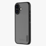 Husa Nillkin compatibila cu iPhone 17, Anti-amprenta, PC, TPU, Negru