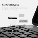 Husa tableta cu tastatura pentru Apple iPad Pro 12.9 2020/2021/2022, Air 13 2024/2025, Neagra