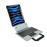 Husa tableta Nillkin Bumper GO pentru Apple iPad Pro 12.9 2020/2021/2022 / iPad Air 13 2024/2025, cu tastatura iluminata, Neagra