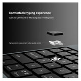 Husa tableta cu tastatura pentru Apple iPad 10.9 2022 / iPad 11 2025 NILLKIN Bumper Combo, Tastatura iluminata, Neagra