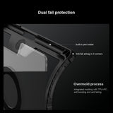 Husa tableta cu tastatura pentru Apple iPad 10.9 2022 / iPad 11 2025 NILLKIN Bumper Combo, Tastatura iluminata, Neagra