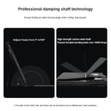 Husa tableta cu tastatura pentru Apple iPad 10.9 2022 / iPad 11 2025 NILLKIN Bumper Combo, Tastatura iluminata, Neagra