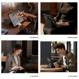 Husa tableta cu tastatura pentru Apple iPad 10.9 2022 / iPad 11 2025 NILLKIN Bumper Combo, Tastatura iluminata, Neagra