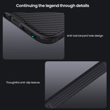 Husa Nillkin compatibila cu iPhone 17 Air, Antisoc, PC + TPU, Negru