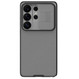 Husa telefon Nillkin Camshield Pro pentru Samsung Galaxy S26 Ultra, Transparentă Neagră