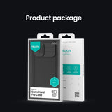 Husa Nillkin compatibila cu iPhone 17, Antisoc, PC + TPU, Negru