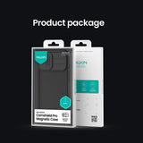 Husa Nillkin compatibila cu iPhone 17, MagSafe/Magnetic, PC, TPU, Negru
