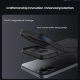 Husa Nillkin compatibila cu iPhone 17, MagSafe/Magnetic, PC, TPU, Negru