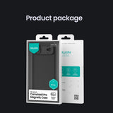 Husa Nillkin compatibila cu iPhone 17 Air, MagSafe/Magnetic, PC, TPU, Negru