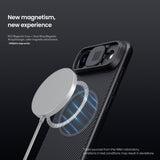 Husa Nillkin compatibila cu iPhone 17 Air, MagSafe/Magnetic, PC, TPU, Negru