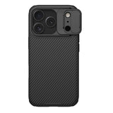 Husa Nillkin compatibila cu iPhone 17 Pro Max, MagSafe/Magnetic, PC, TPU, Negru