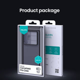 Husa telefon Nillkin CamShield Pro pentru Samsung Galaxy S26 Plus, Transparentă Neagră