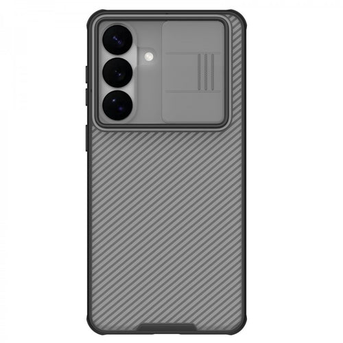 Husa telefon Nillkin CamShield Pro pentru Samsung Galaxy S26 Plus, Transparentă Neagră