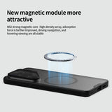 Husa telefon Nillkin CamShield Prop MagSafe pentru Samsung Galaxy S26 Ultra, Neagra cu lentile transparente