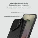 Husa telefon Nillkin CamShield Prop MagSafe pentru Samsung Galaxy S26 Ultra, Neagra cu lentile transparente