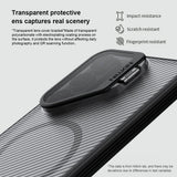 Husa telefon Nillkin CamShield Prop MagSafe pentru Samsung Galaxy S26 Ultra, Neagra cu lentile transparente