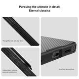 Husa telefon Nillkin CamShield Prop MagSafe pentru Samsung Galaxy S26 Ultra, Neagra cu lentile transparente