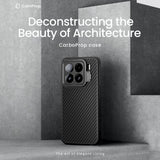 Husa Nillkin compatibila cu Xiaomi 15, Antisoc, aramida, Negru