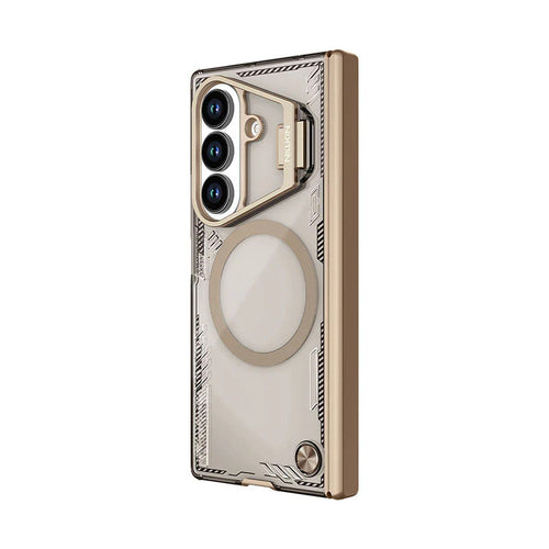 Husa Nillkin compatibila cu Galaxy Z Fold 7, MagSafe/Magnetic, TPU, Maro