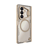 Husa Nillkin compatibila cu Galaxy Z Fold 7, MagSafe/Magnetic, TPU, Maro