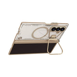 Husa Nillkin compatibila cu Galaxy Z Fold 7, MagSafe/Magnetic, TPU, Maro