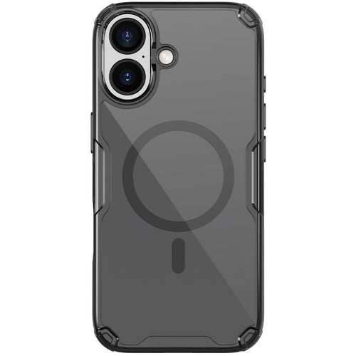 Husa Nillkin compatibila cu iPhone 17, Antisoc, TPU, Negru