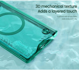 Husa Nillkin compatibila cu Galaxy Z Fold 7, MagSafe/Magnetic, TPU, Maro