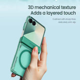Husa Nillkin compatibila cu Galaxy Z Fold 7, MagSafe/Magnetic, TPU, Maro