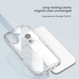 Husa Nillkin compatibila cu iPhone 17, Antisoc, PC, TPU, Transparent