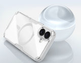 Husa Nillkin compatibila cu iPhone 17, Antisoc, PC, TPU, Transparent