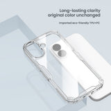 Husa silicon pentru Apple iPhone 17, Neagra transparenta