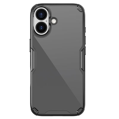 Husa silicon pentru Apple iPhone 17, Neagra transparenta