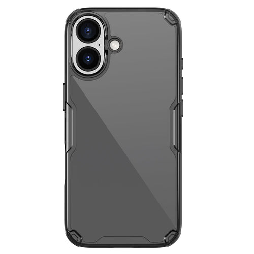 Husa silicon pentru Apple iPhone 17, Neagra transparenta