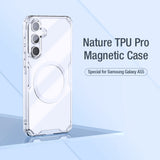 Husa Nillkin compatibila cu Galaxy A55 5G, Transparent, TPU, Transparent