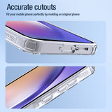 Husa Nillkin compatibila cu Galaxy A55 5G, Transparent, TPU, Transparent