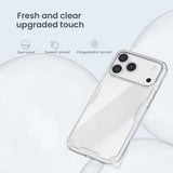Husa silicon pentru Apple iPhone 18 Pro Max / 17 Pro Max, Neagra transparenta