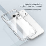 Husa silicon pentru Apple iPhone 18 Pro Max / 17 Pro Max, Neagra transparenta