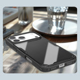 Husa silicon pentru Apple iPhone 18 Pro Max / 17 Pro Max, Neagra transparenta