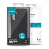 Husa Nillkin compatibila cu Galaxy A35 5G, Anti-amprenta, PC, TPU, Negru