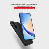 Husa Nillkin compatibila cu Galaxy A35 5G, Anti-amprenta, PC, TPU, Negru